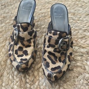 Stuart Weitzman Leopard Clog